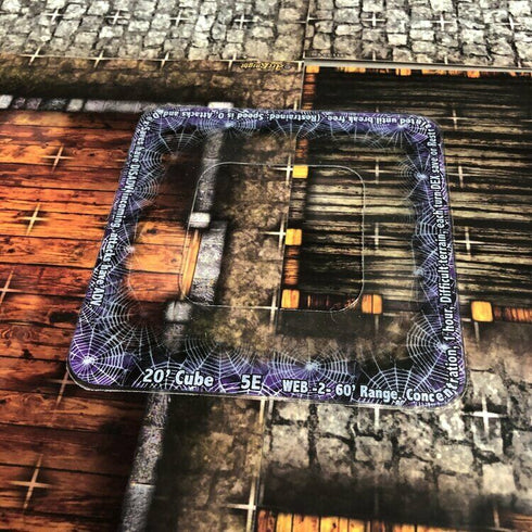 Arcknight Flat Plastic Miniatures - 5E Generic Spell Effects 2.0 (3 pages)